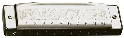 Tombo Harmonica Folk Blues Bb - Guitar Warehouse