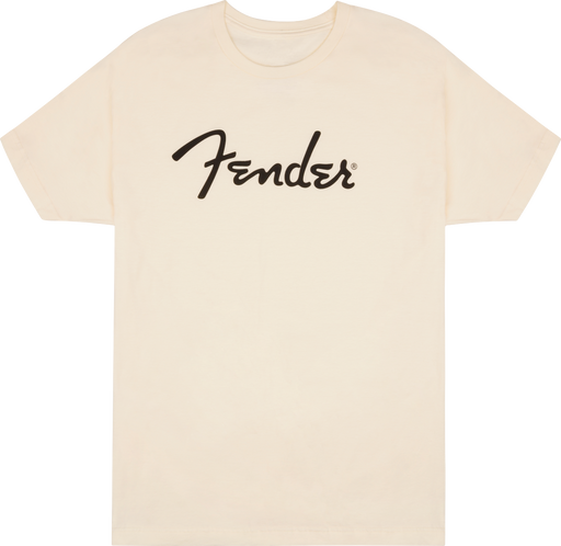 Fender® Spaghetti Logo T-Shirt, Olympic White - Guitar Warehouse
