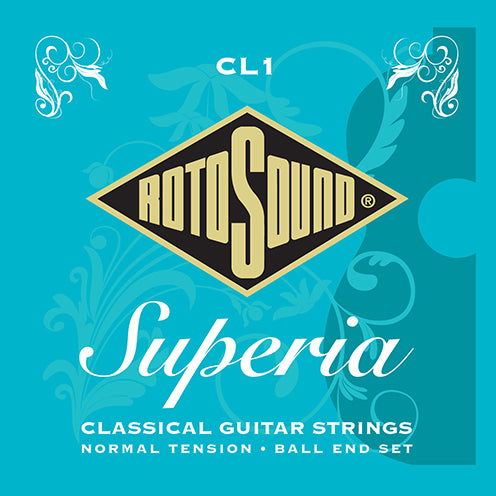 Rotosound Superia Classical Guitar Strings Normal Tension - Ball End Set - Guitar Warehouse