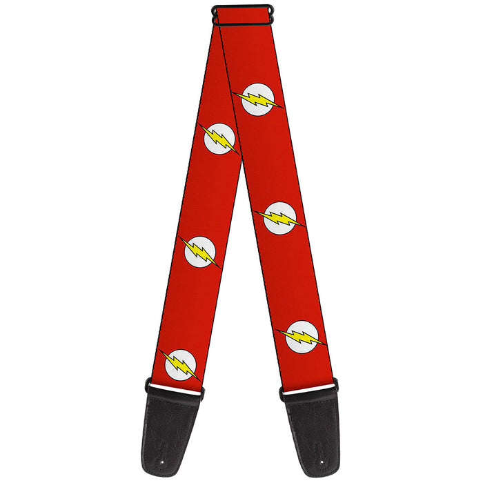 DC Comics Superhero THE FLASH Guitar Strap - Buckle Down - Guitar Warehouse