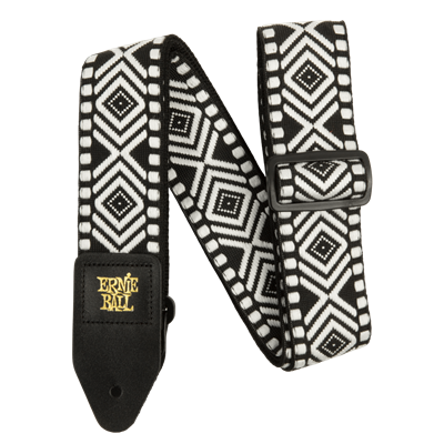 Ernie Ball Jacquard Guitar Strap - White Savannah