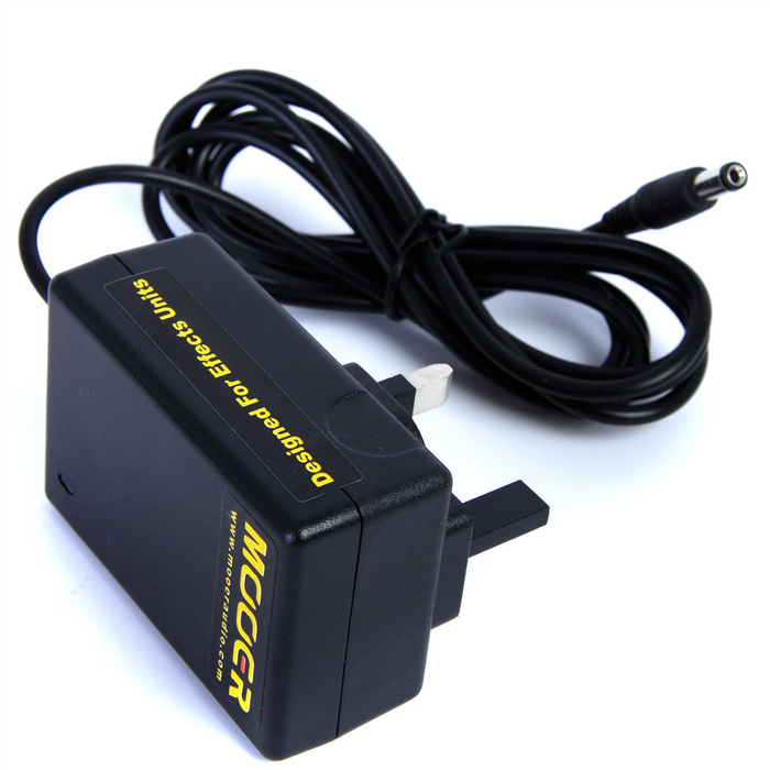 Mooer 9v Power Supply 2A DC Power Single or Multiple Pedals - Guitar Warehouse