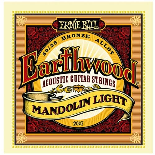 ERNIE BALL Earthwood 2067 80/20 Bronze Mandolin Strings Light - Guitar Warehouse