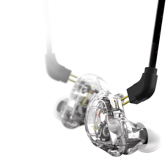 Stagg SPM-235 BK Dual Driver In-ear Stage Monitors (Pair) - Transparent - Guitar Warehouse