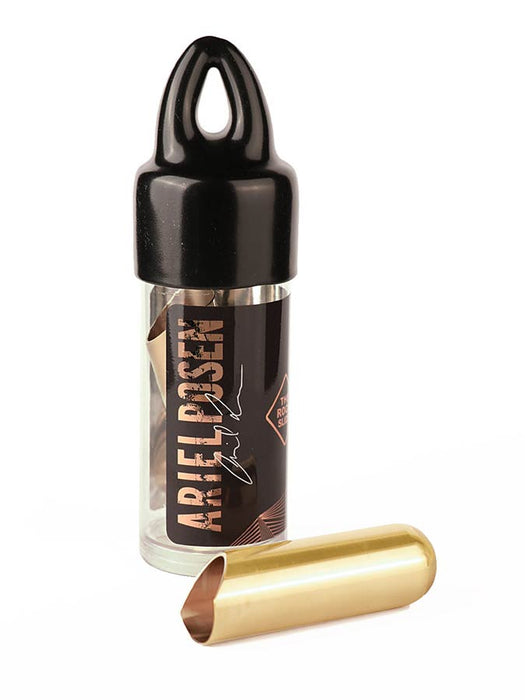 The Rock Slide Polished Brass Ariel Posen Signature Ball Tip slide - Guitar Warehouse