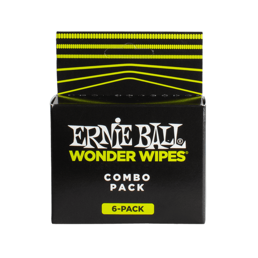 Ernie Ball Wonder Wipes 6-Pack - Guitar Warehouse