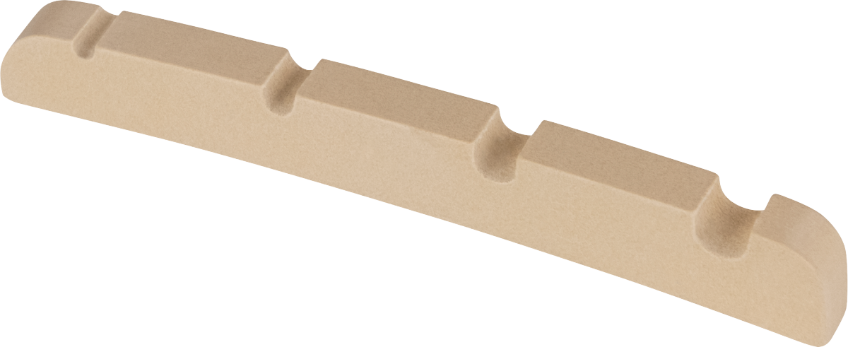 Fender® Pre-Slotted String Nut, American Standard Precision Bass®, Bone