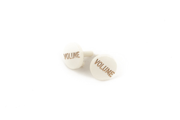 Fender Stratocaster® S-1™ Knob Caps (Volume), Parchment (Pack of 2)