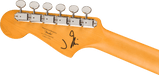 Fender Squier J Mascis Jazzmaster®, Laurel Fingerboard, Gold Anodized Pickguard, Vintage White - Guitar Warehouse