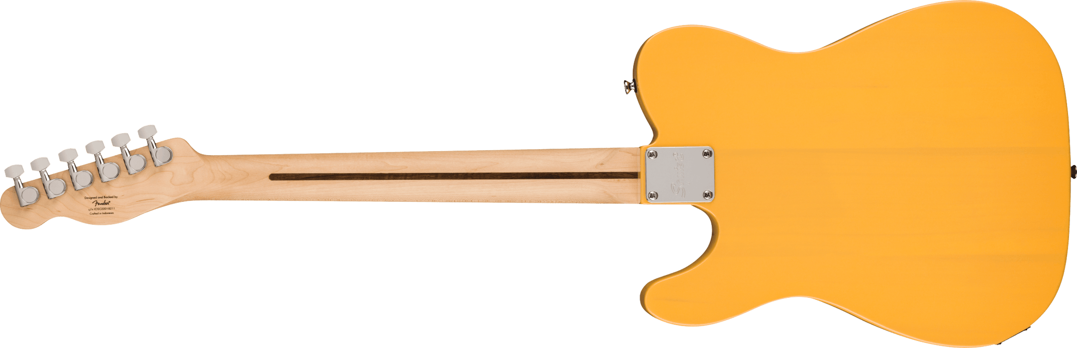 Squier Sonic™ Telecaster®, Maple Fingerboard, Black Pickguard, Butterscotch Blonde - Guitar Warehouse