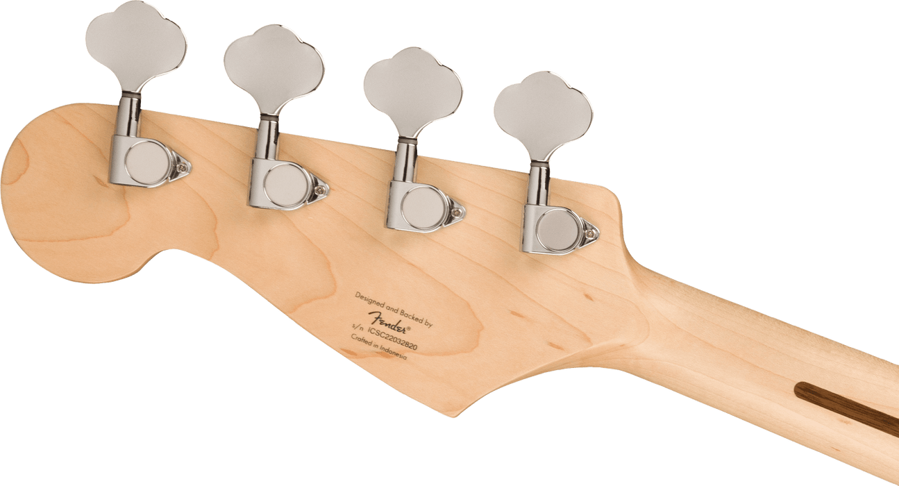 Fender Squier Sonic™ Bronco™ Bass, Laurel Fingerboard, White Pickguard, Black - Guitar Warehouse