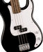 Fender Squier Sonic™ Precision Bass®, Laurel Fingerboard, White Pickguard, Black - Guitar Warehouse