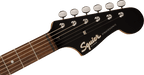 Fender Squier Paranormal Strat-O-Sonic, Laurel Fingerboard, Black Pickguard, Crimson Red Transparent - Guitar Warehouse