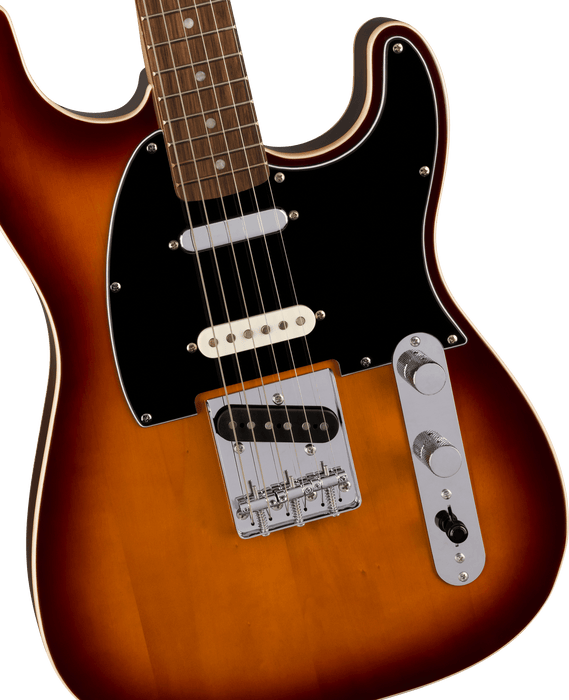 Fender Squier Paranormal Custom Nashville Stratocaster®, Laurel Fingerboard, Black Pickguard, Chocolate 2-Color Sunburst - Guitar Warehouse