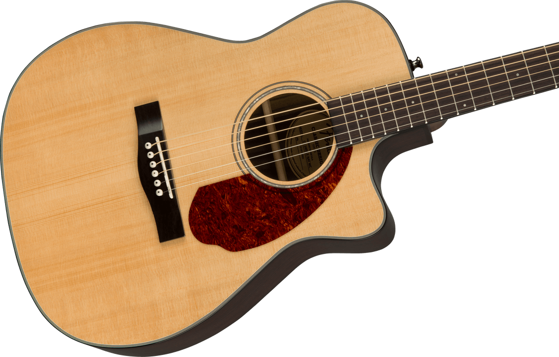 Fender CC-140SCE Concert, Walnut Fingerboard, Natural with Case