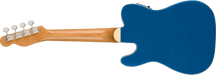 Fender Fullerton Tele® Uke, Walnut Fingerboard, White Pickguard, Lake Placid Blue - Guitar Warehouse