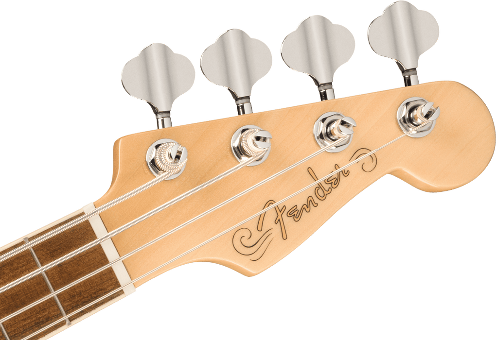 Fender Fullerton Precision Bass® Uke, Walnut Fingerboard, Tortoiseshell Pickguard, 3-Color Sunburst