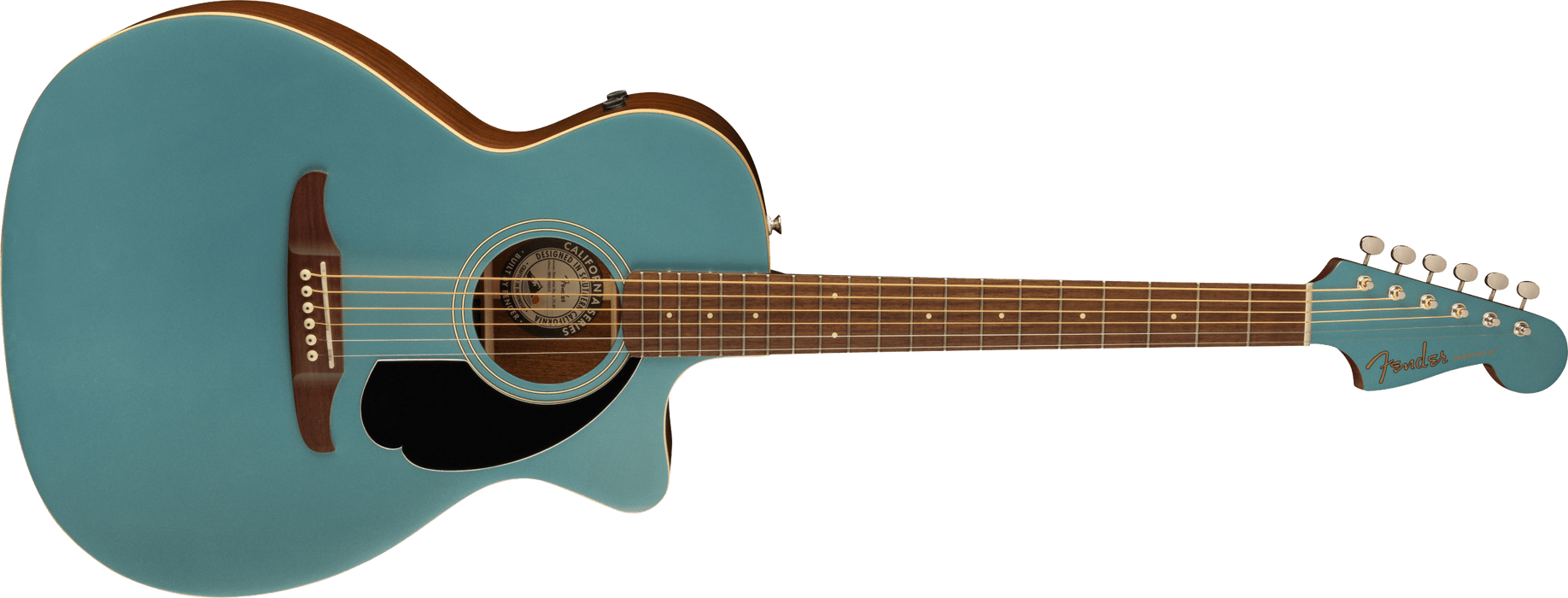 Fender Newporter Player, Walnut Fingerboard, Black Pickguard, Tidepool - Guitar Warehouse