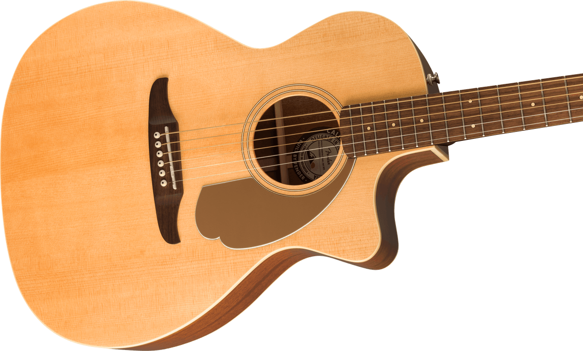 Fender Newporter Player, Walnut Fingerboard, Gold Pickguard, Natural - Guitar Warehouse
