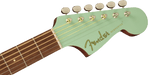 Fender Newporter Player, Walnut Fingerboard, White Pickguard, Surf Green - Guitar Warehouse