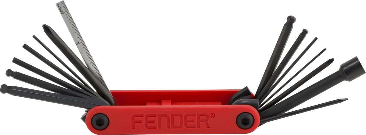 Fender Guitar & Bass 14 in 1 Multi-Tool - Guitar Warehouse