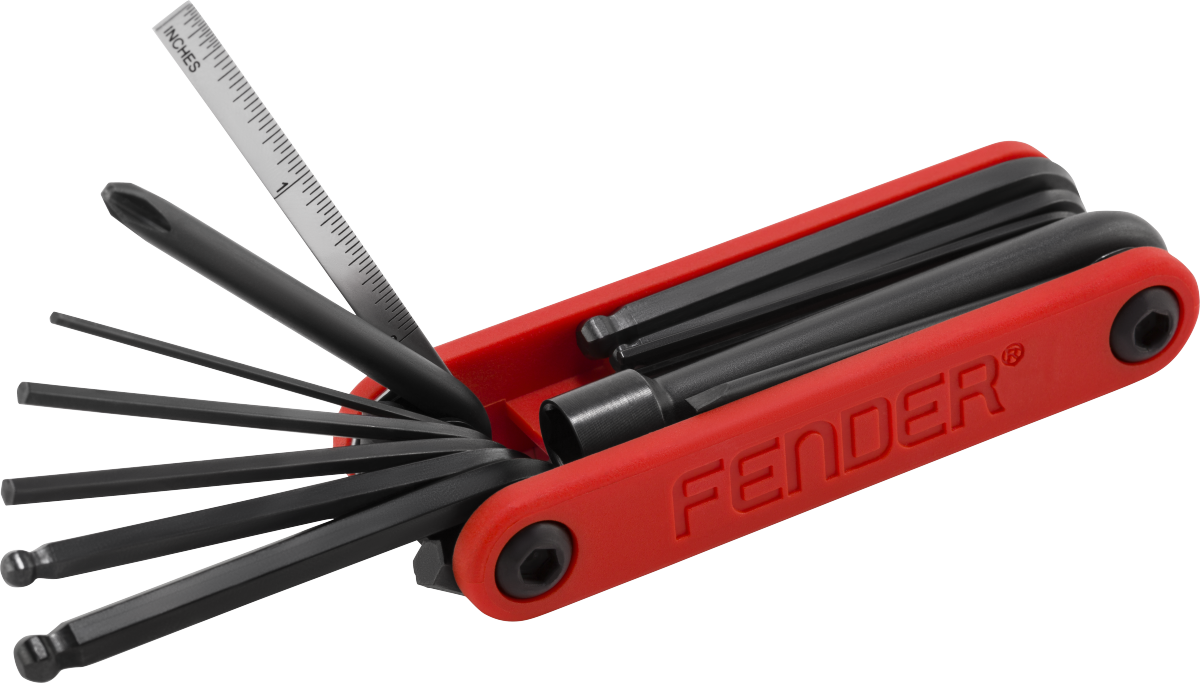 Fender Guitar & Bass 14 in 1 Multi-Tool - Guitar Warehouse
