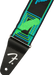 Fender Neon Monogrammed Strap, Blue and Green, 2" - Guitar Warehouse