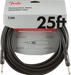 Fender Professional Series Instrument Cable, Straight/Straight, 25', Black - Guitar Warehouse