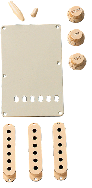 Fender Stratocaster - Accessory Kit - Aged White