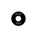 Les Paul/SG Black Toggle Poker Chip Switch Plate, w/Gold Imprint fits LP Style - Guitar Warehouse