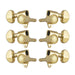Grover Original Locking Rotomatics Machineheads ~ 3+3 ~ Gold