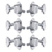 Grover Vintage Imperial Machineheads ~ 3+3 ~ Chrome