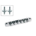 Nickel Tune-o-matic Bridge for LP Guitar - Guitar Warehouse