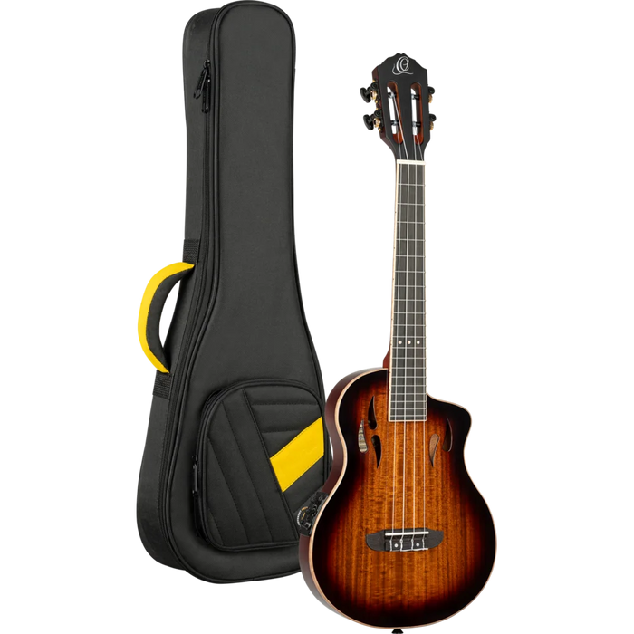 Ortega TourPlayer Series Tenor Ukulele - RTPX-U-ACA w/Gigbag