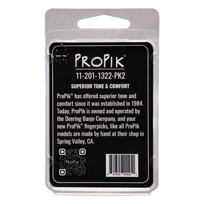 ProPik EC Split Wrap Fingerpick - #2 Nickel - Straight (Pack of 2)