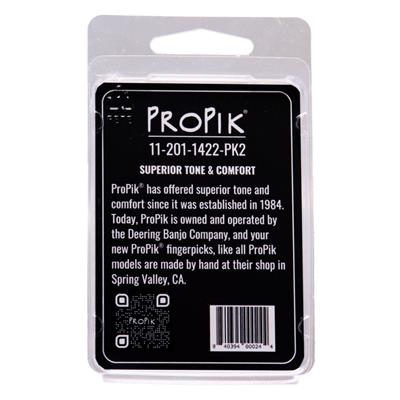 ProPik EC Split Wrap Fingerpick - #2 Nickel - Angled (Pack of 2)