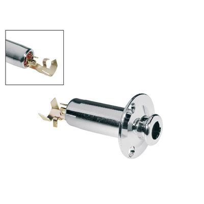 Endpin Output Jack Plate - 6.3mm Female Jack for Takamine, Tanglewood... - Guitar Warehouse