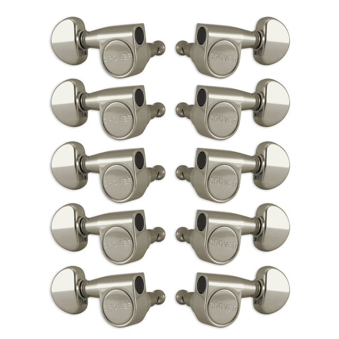 Grover Pedal Steel Guitar Machineheads (Set of 10) ~ Nickel