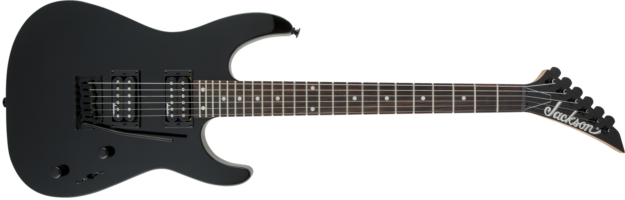 Jackson JS Series Dinky® JS12, Amaranth Fingerboard, Gloss Black