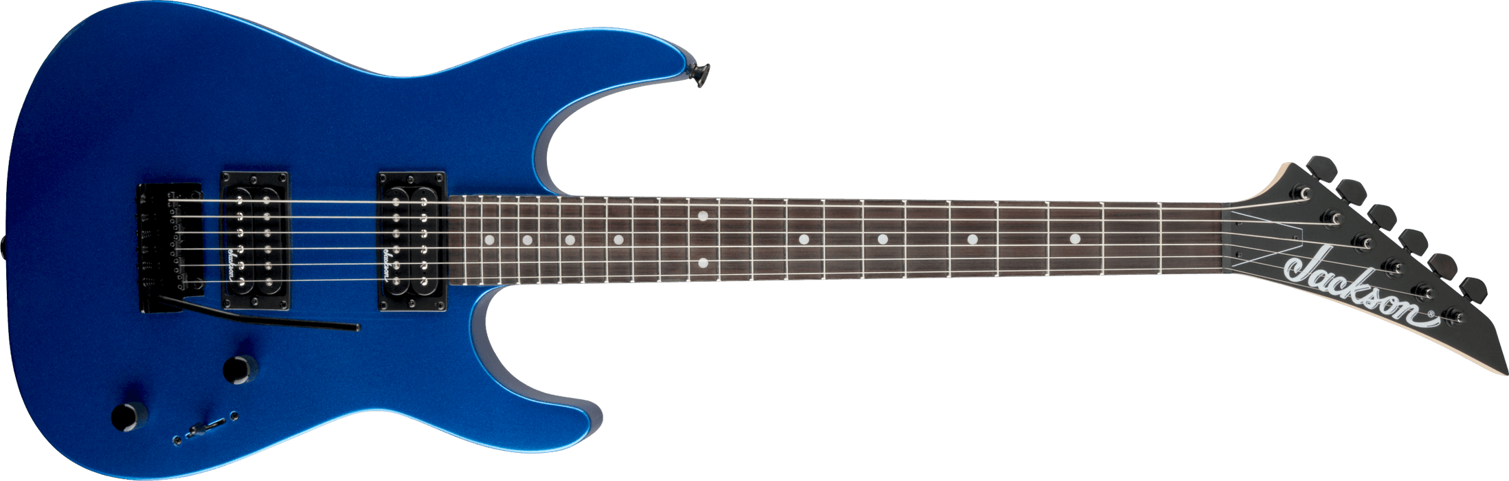 Jackson JS Series Dinky® JS11, Amaranth Fingerboard, Metallic Blue