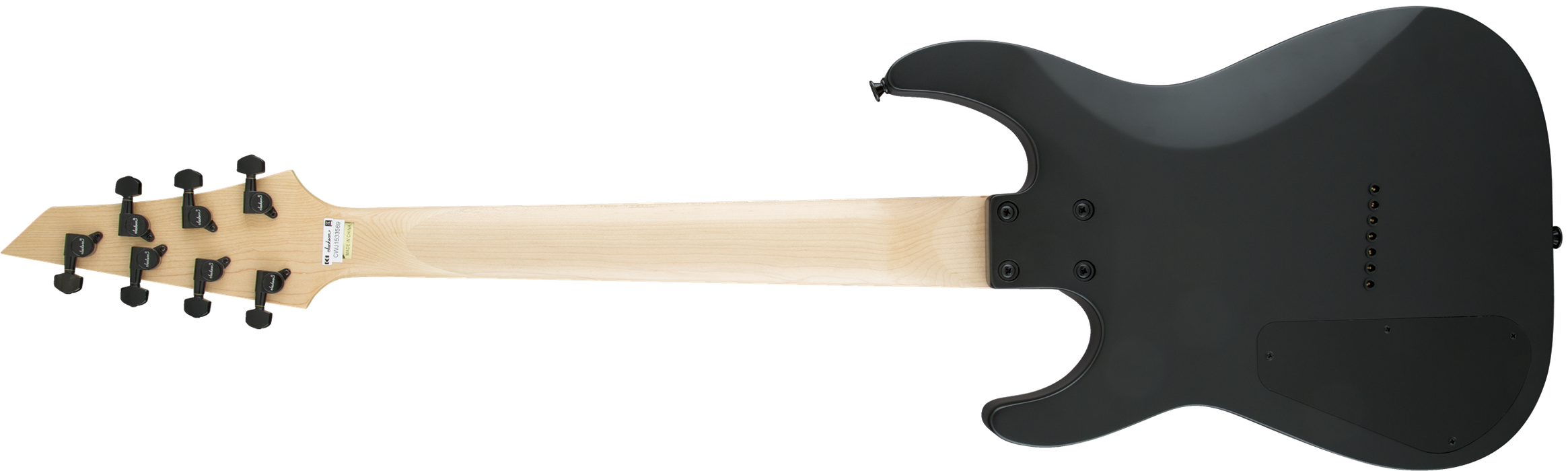Jackson JS Series Dinky® Arch Top JS22-7 DKA HT, Amaranth Fingerboard, Satin Black