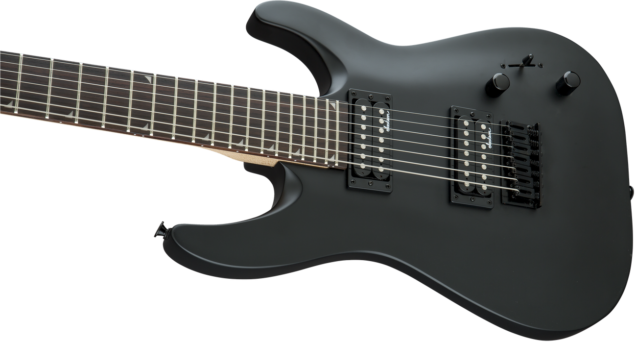 Jackson JS Series Dinky® Arch Top JS22-7 DKA HT, Amaranth Fingerboard, Satin Black