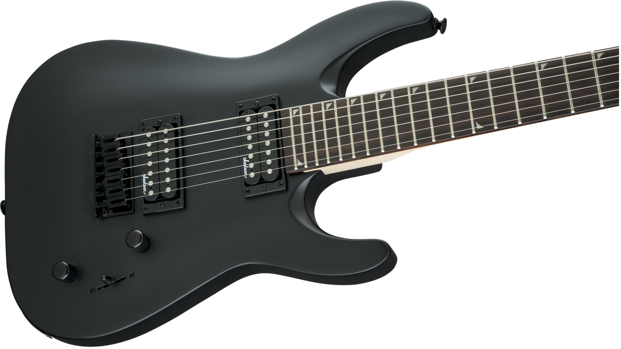 Jackson JS Series Dinky® Arch Top JS22-7 DKA HT, Amaranth Fingerboard, Satin Black