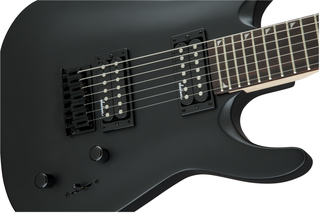 Jackson JS Series Dinky® Arch Top JS22-7 DKA HT, Amaranth Fingerboard, Satin Black