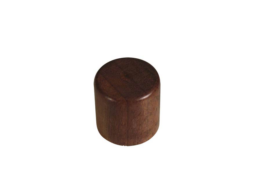 Dome Knob for Electric Guitar & Bass - Walnut