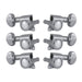 Grover 305C Mid-Size Rotomatics ~ 3+3 ~ Chrome