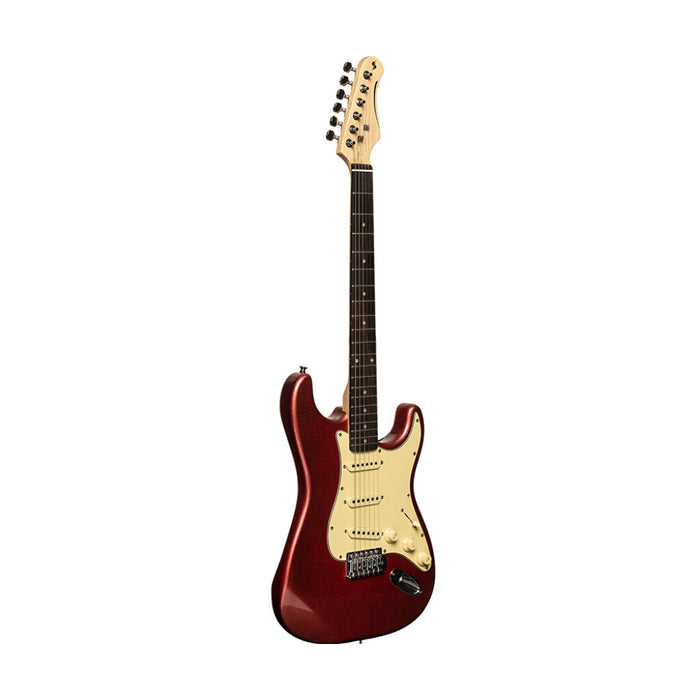 Stagg Standard "S" Electric Guitar - Candy Apple Red