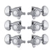 Grover Roto-Grip Machineheads ~ 3+3 ~ Chrome