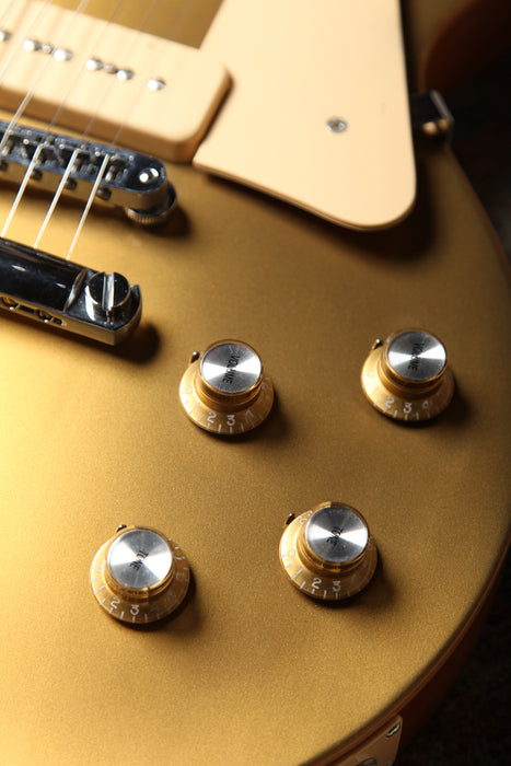 Pre-Owned 2011 Gibson Les Paul '60s Tribute - Gold Top w/P90s - w/Gibson USA Soft Case - Guitar Warehouse