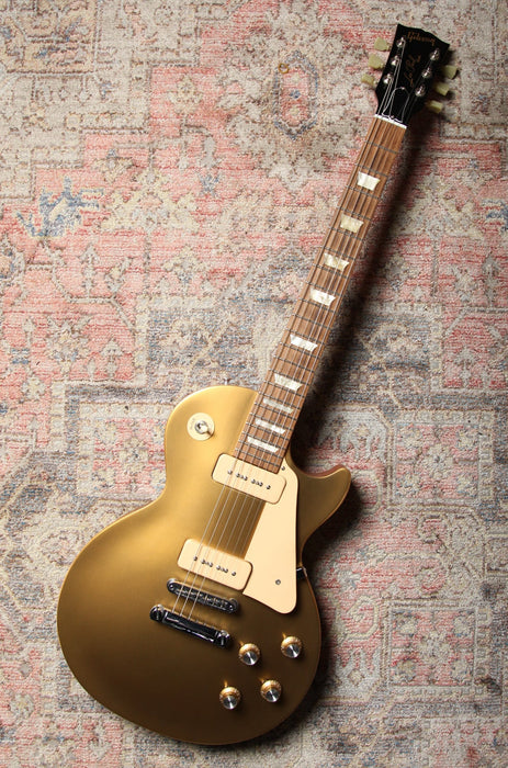 Pre-Owned 2011 Gibson Les Paul '60s Tribute - Gold Top w/P90s - w/Gibson USA Soft Case - Guitar Warehouse